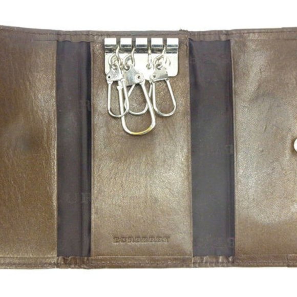 Burberry Key holder Key case Bronze Woman Authentic Used Y4886 - Picture 2 of 6